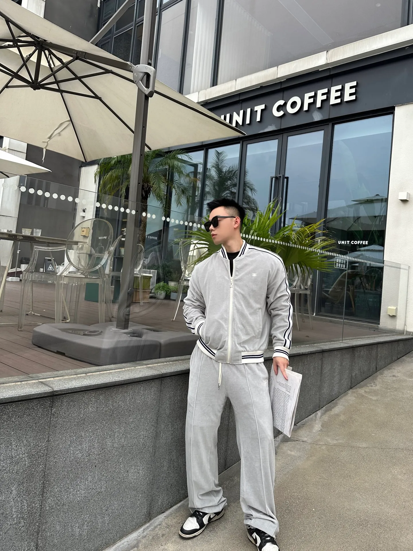 "Upper body picture of model in suit"